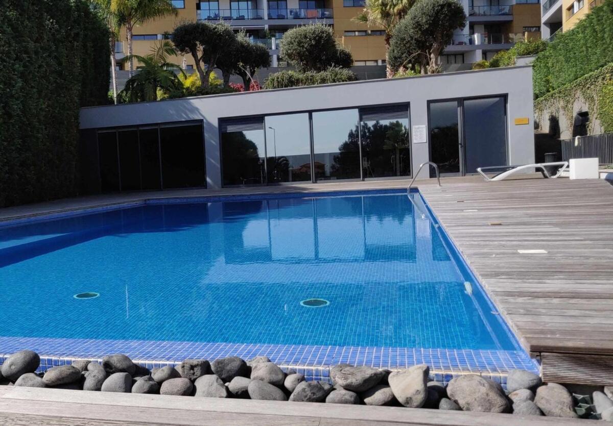 Condominio Zen Pearl-Luxury Com Piscina Funchal  Luaran gambar